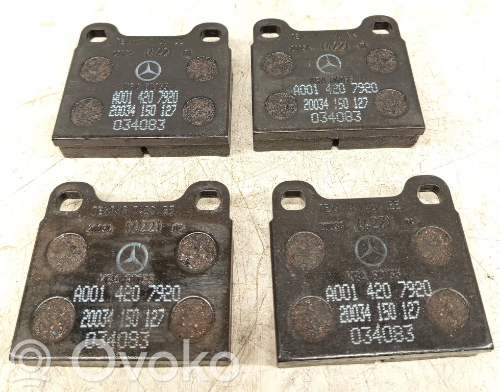 Mercedes-Benz 230 280SL R113 Klocki hamulcowe tylne 
