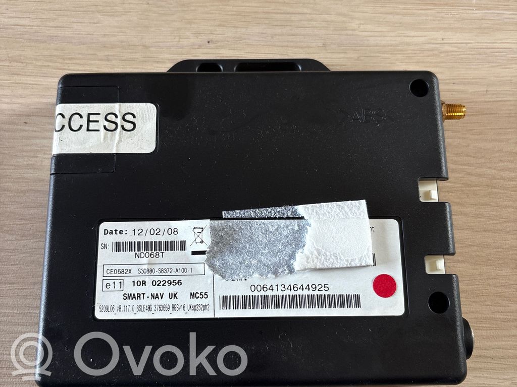 Mercedes-Benz S W221 GPS navigation control unit/module 