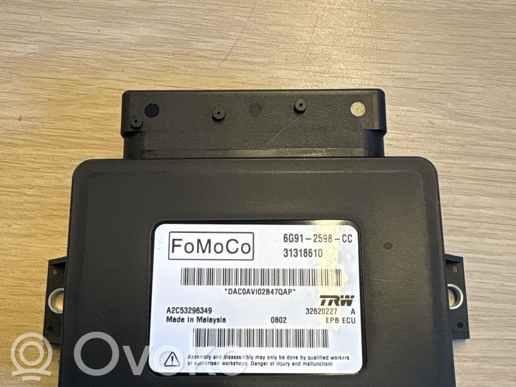 Volvo XC60 Hand brake control module 