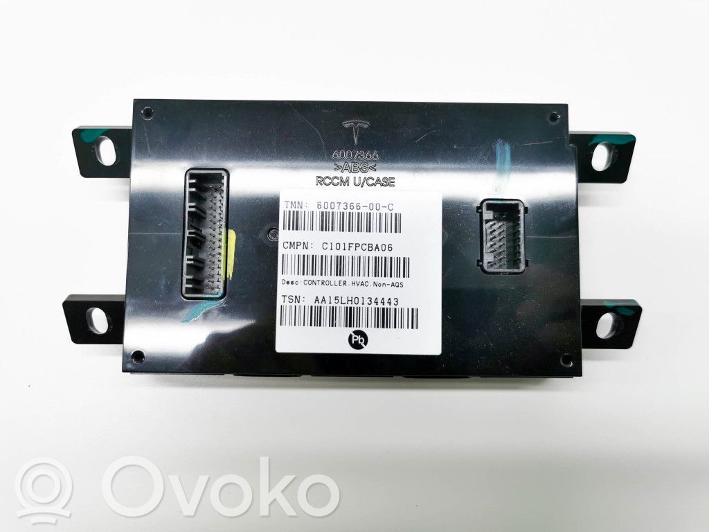 Tesla Model S Air conditioning/heating control unit 