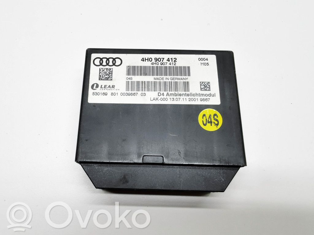 Audi A8 S8 D4 4H Other control units/modules 