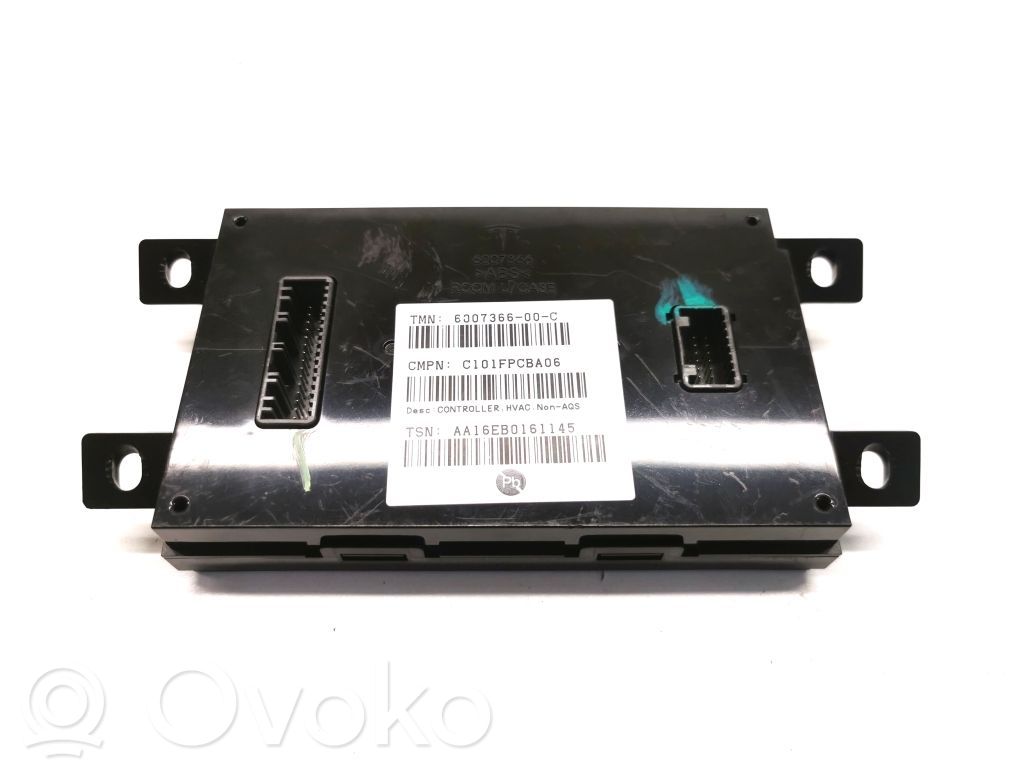 Tesla Model X Air conditioning/heating control unit 