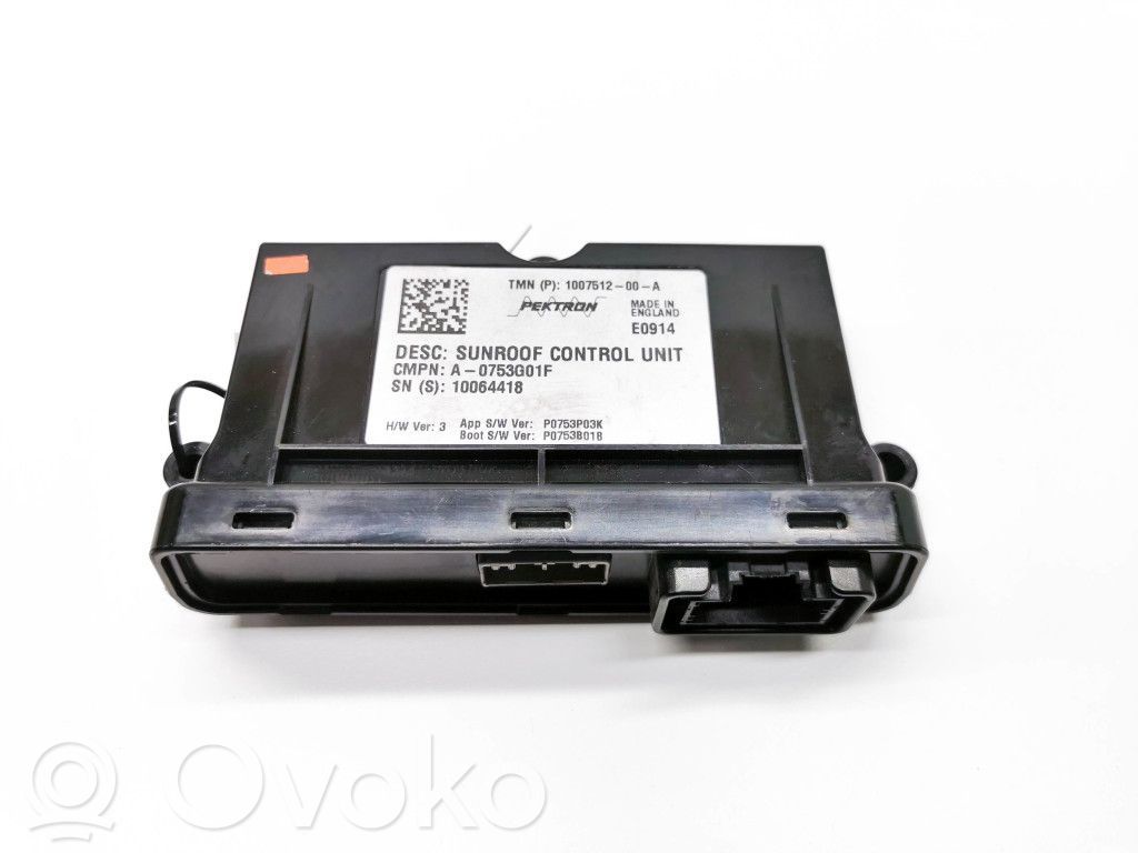 Tesla Model S Other control units/modules 