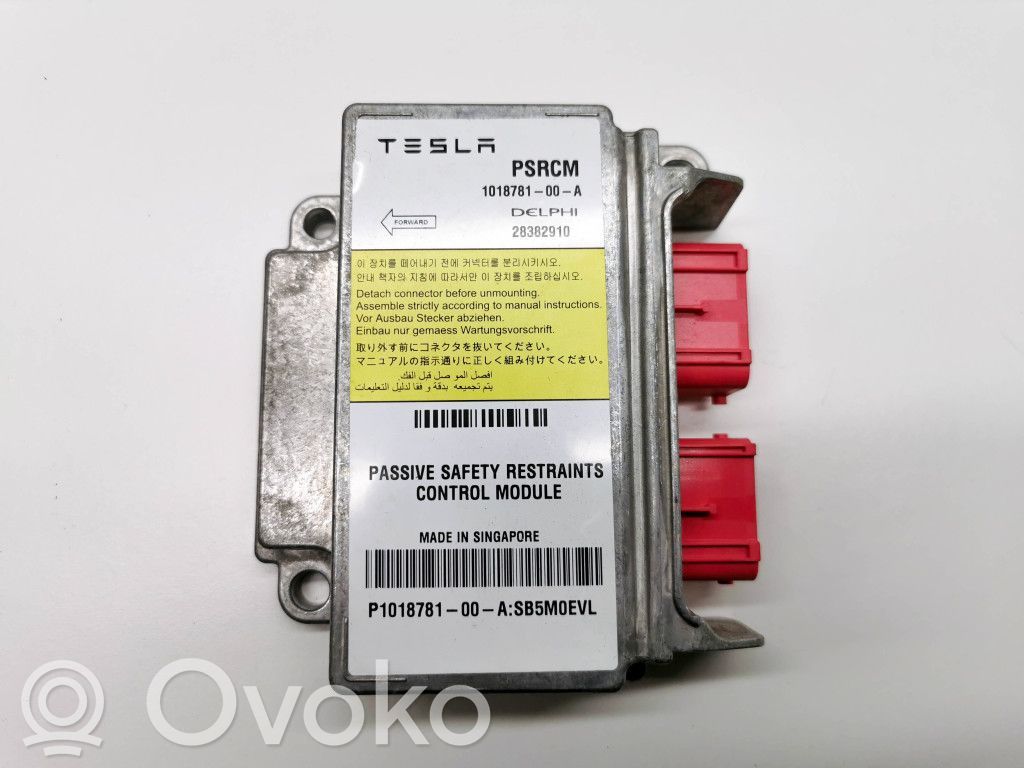 Tesla Model S Airbag control unit/module 