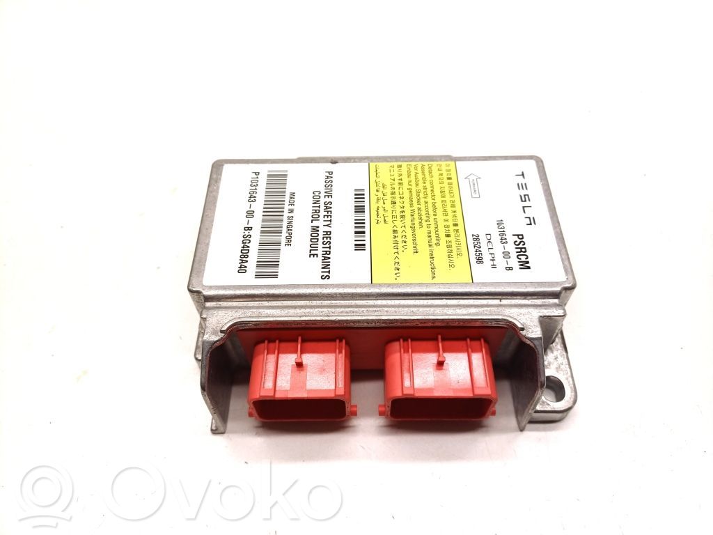 Tesla Model S Airbag control unit/module 