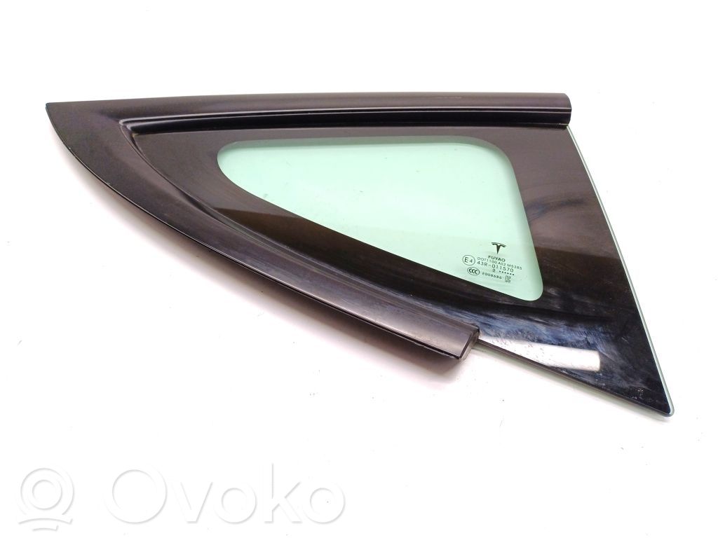 Tesla Model 3 Rear side window 