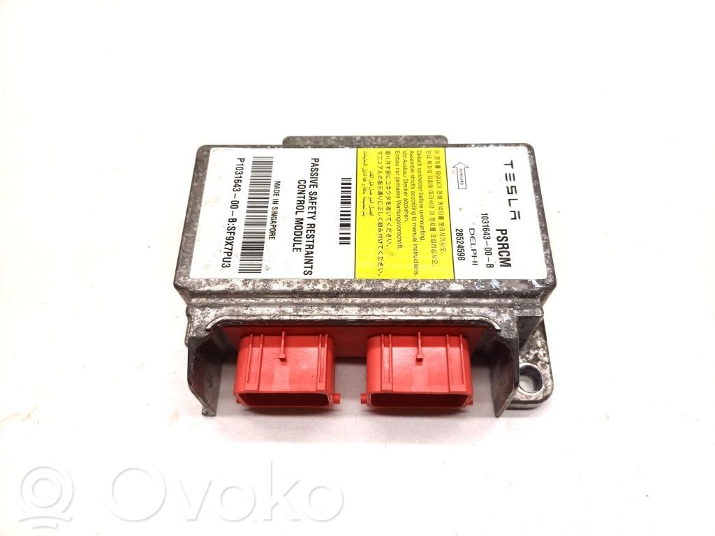 Tesla Model S Airbag control unit/module 