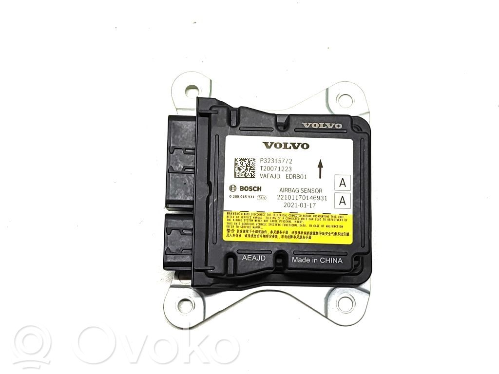 Polestar 2 Airbag control unit/module 