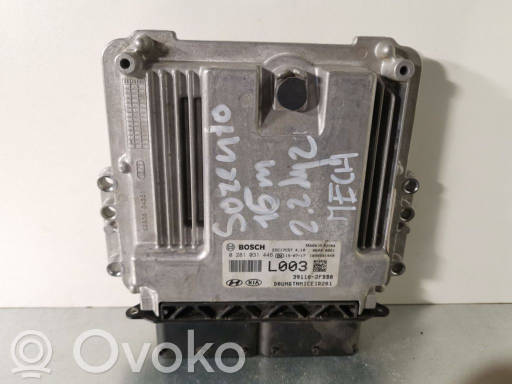 KIA Sorento Engine control unit/module 