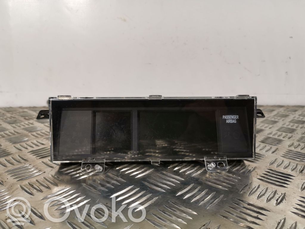 Subaru XV Screen/display/small screen 
