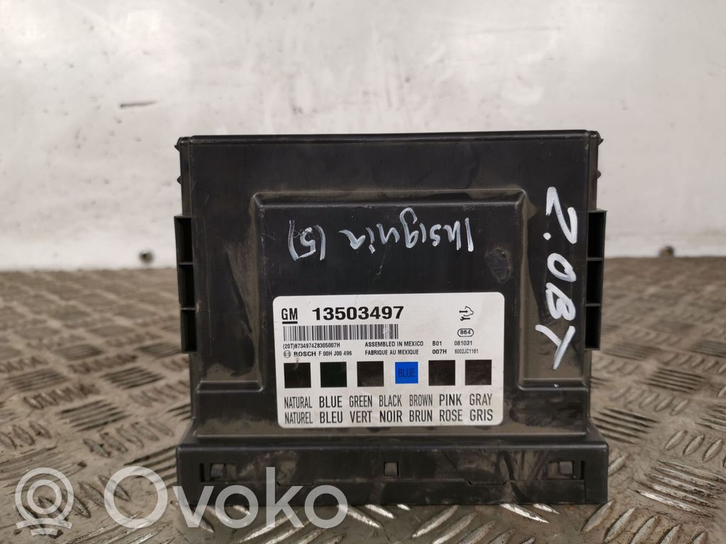 Opel Insignia A Komforto modulis 