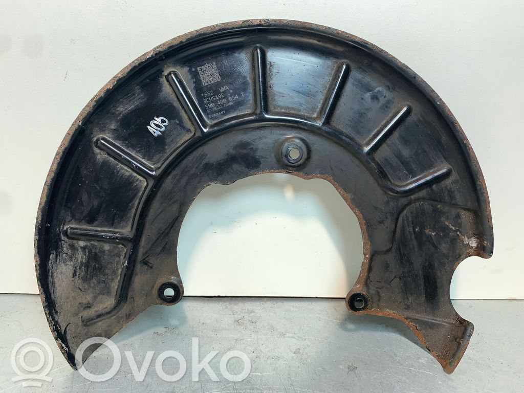 Volkswagen Tiguan Osłona przedniej tarczy hamulcowej 