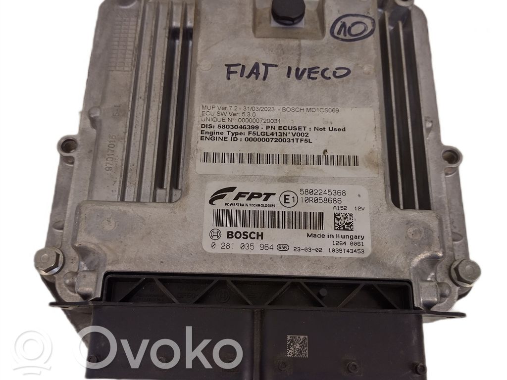 Iveco Daily 6th gen Engine control unit/module ECU 