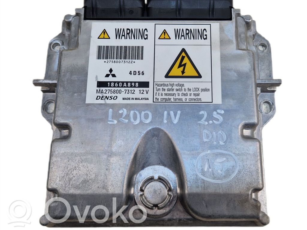 Mitsubishi L200 Engine control unit/module ECU 