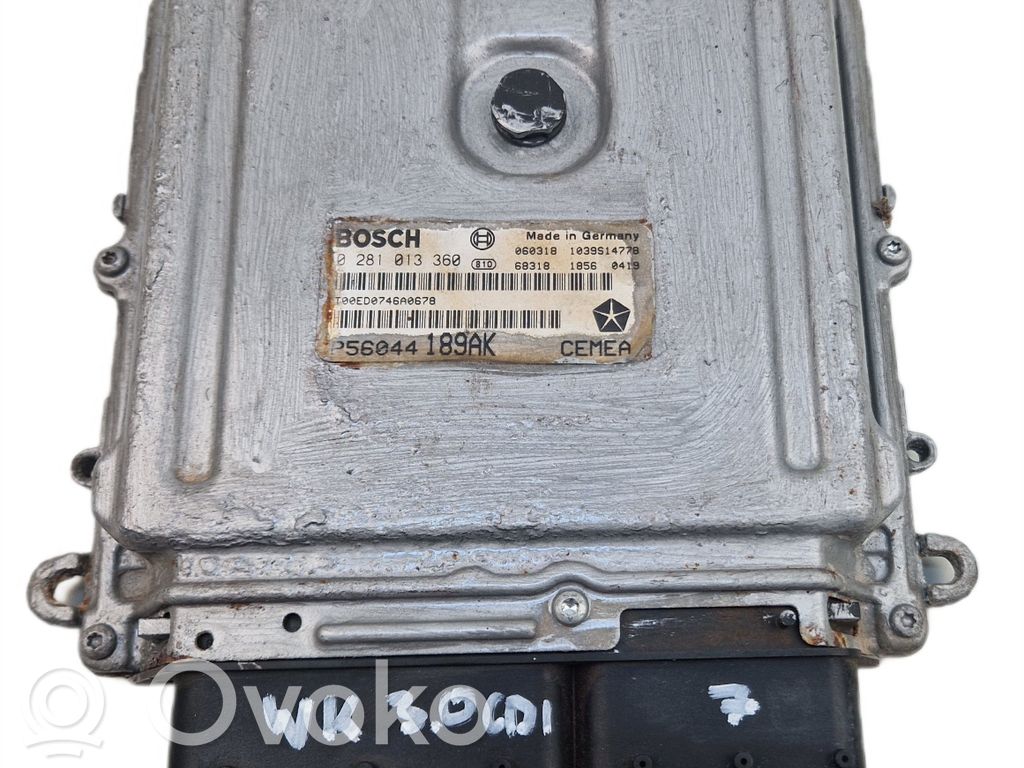 Jeep Grand Cherokee (WK) Engine control unit/module ECU 