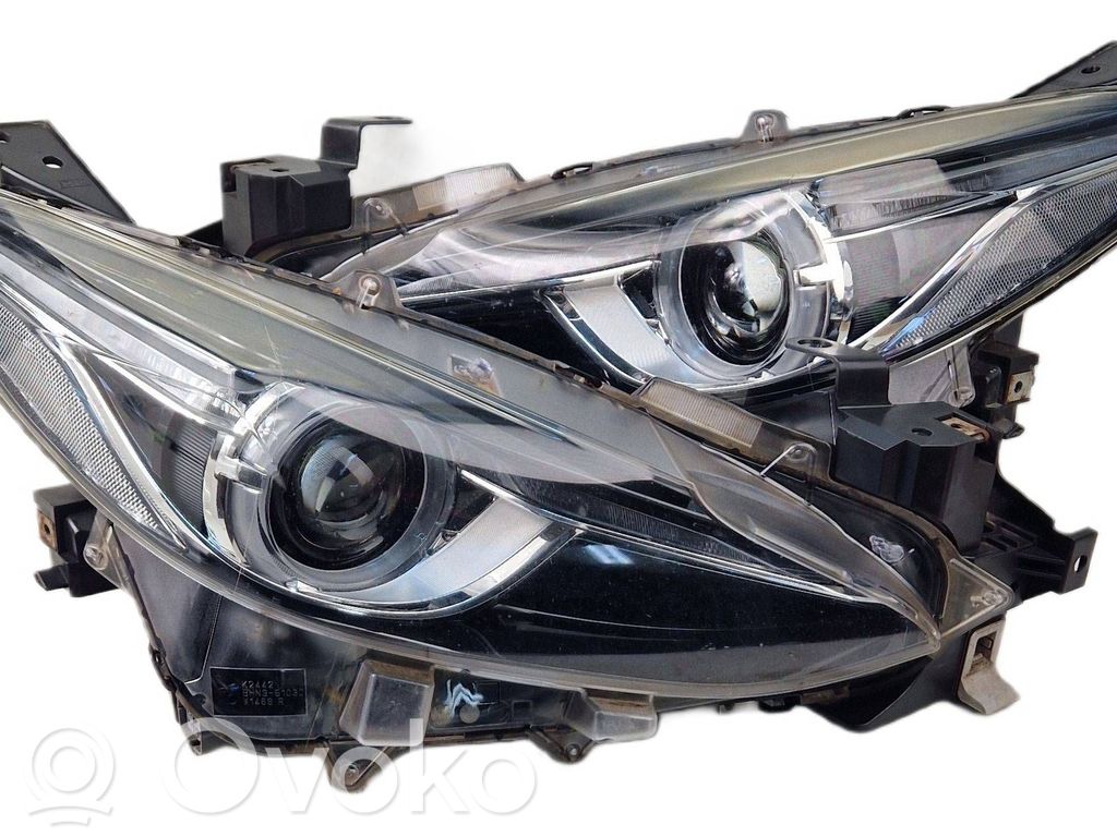 Mazda 3 II Headlights/headlamps set 