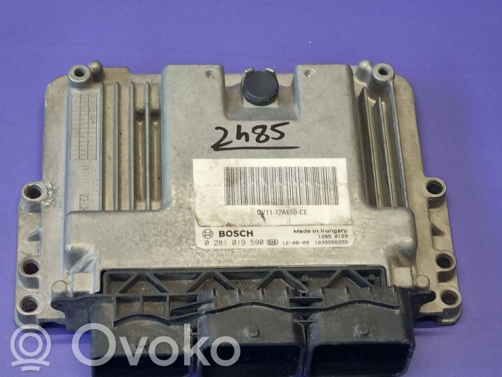 Engine control unit/module   0281019590,CV1112A650CE