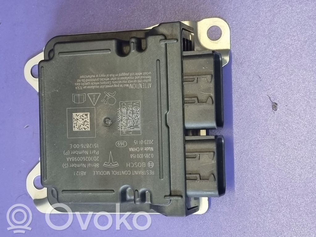 Tesla Model Y Module de contrôle airbag 