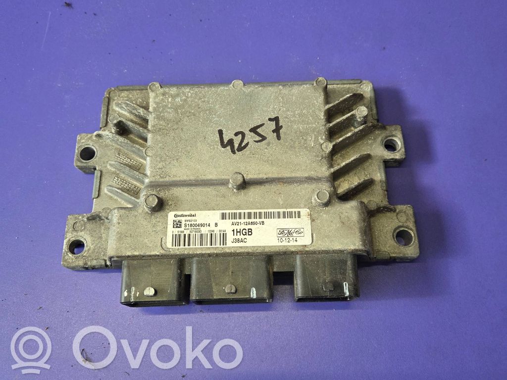 Ford Fiesta Engine control unit/module 