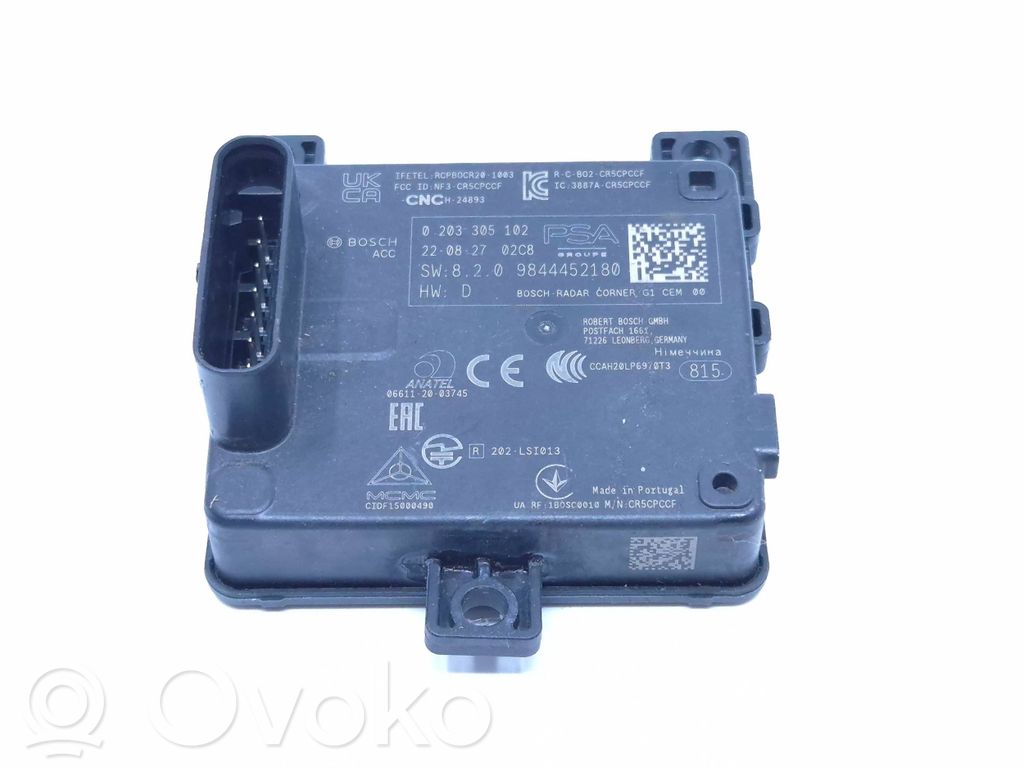 Sensor de radar Distronic   9844452180,0203305102,220827020
