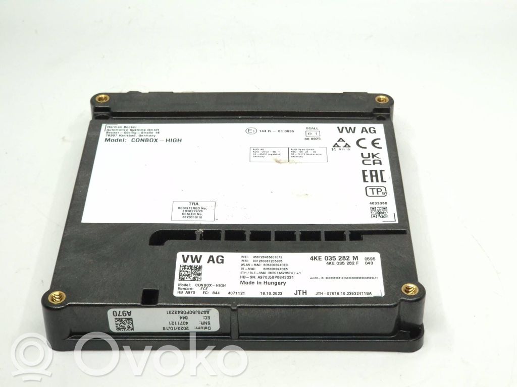 Other control units/modules   4KE035282M,358728465601072,4FE035282F