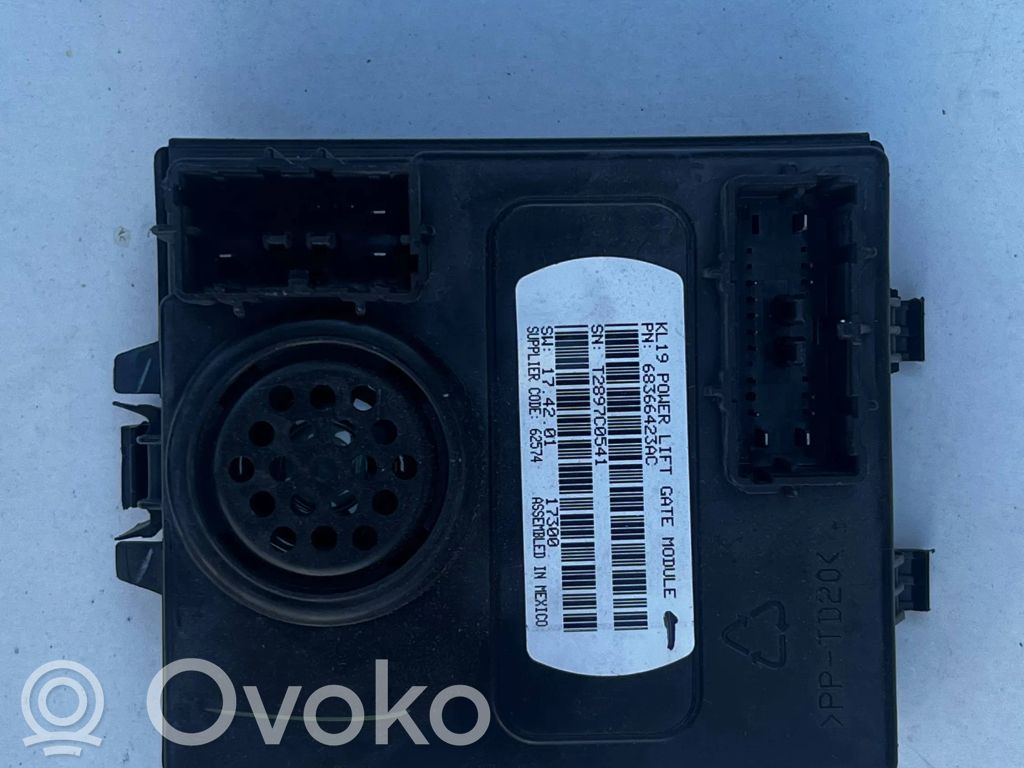 Tailgate/trunk control unit/module   68366423AC,T2897C0541,17300