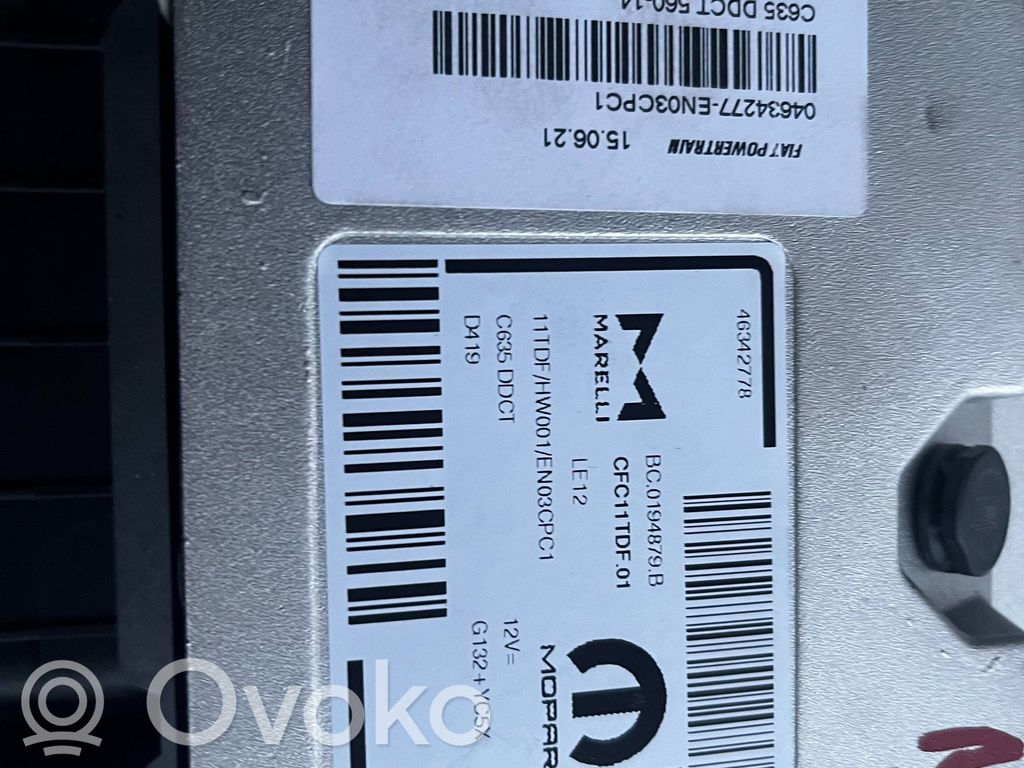 Jeep Renegade Gearbox control unit/module 