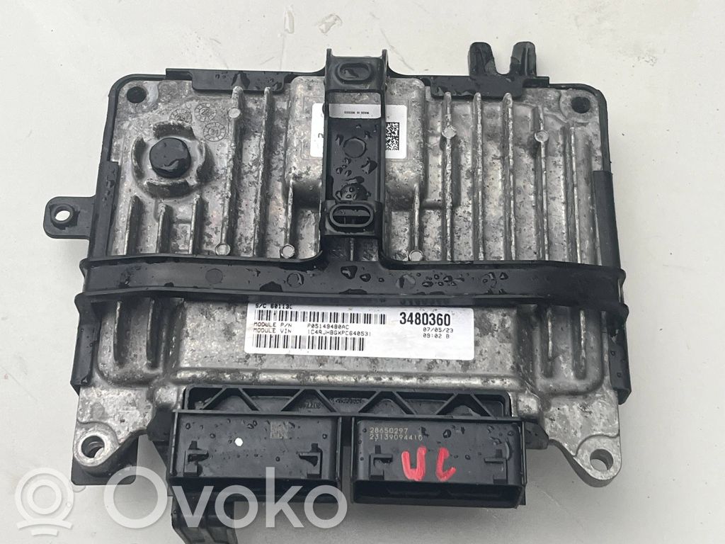 Jeep Grand Cherokee WL Komputer / Sterownik ECU silnika 