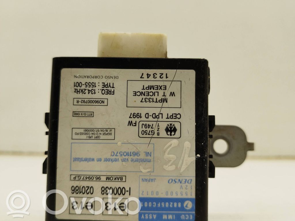 Subaru Forester SF Immobilizer control unit/module 