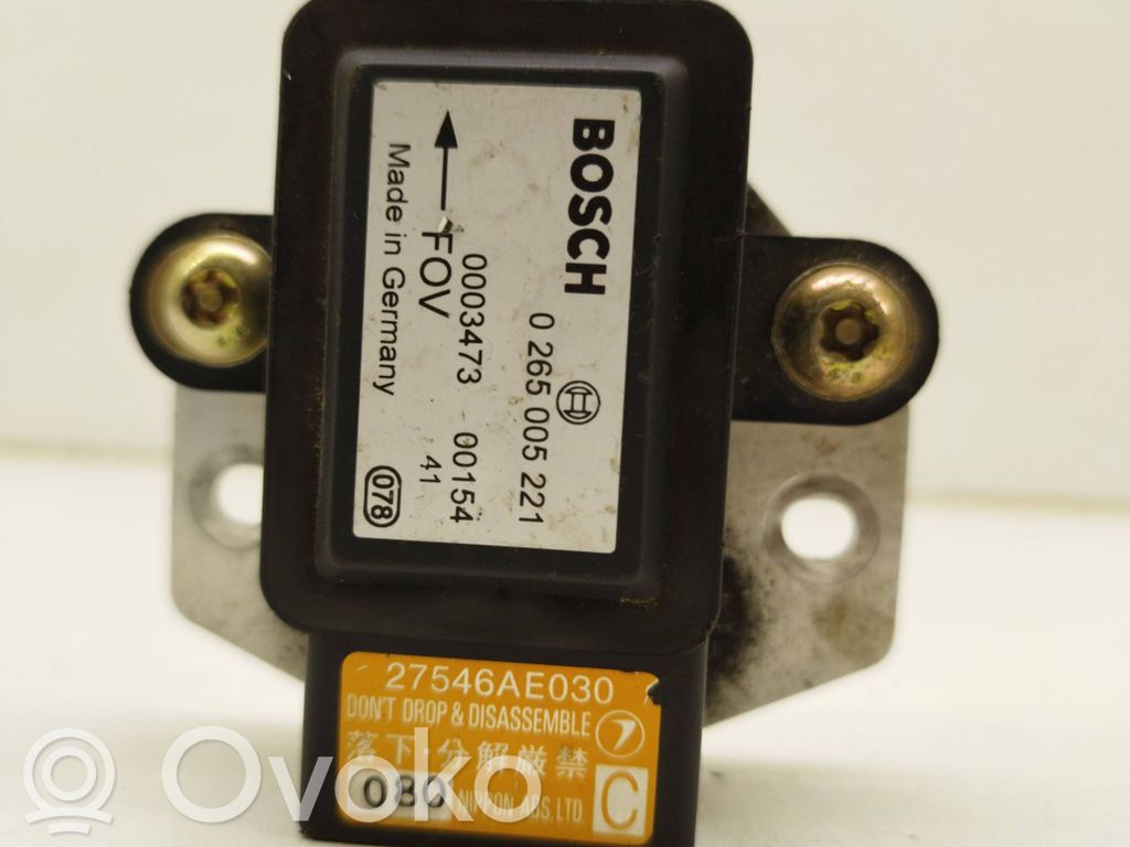 Subaru Legacy ESP acceleration yaw rate sensor 
