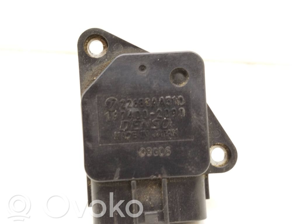 Air filter box   22688AA310,1974002090,08G06
