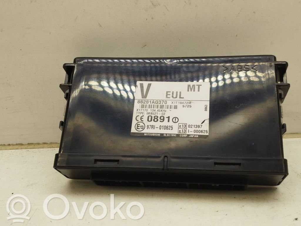 Immobilizer control unit/module   88281AG370,97RI010625,X1T18472M