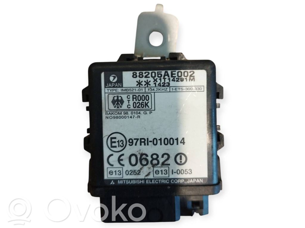Subaru Forester SF Unidad de control/módulo inmovilizadora 