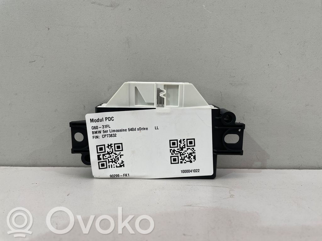 BMW 5 G60 G61 Unidad de control/módulo PDC de aparcamiento 