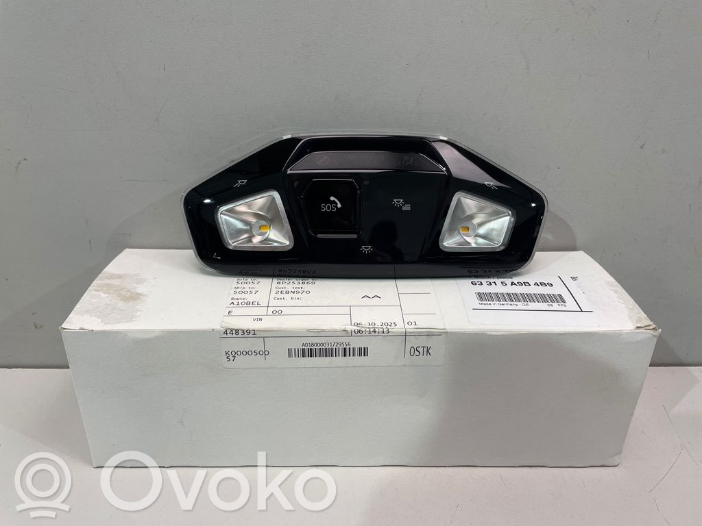 Headlining lighting console trim   5A9B4B9