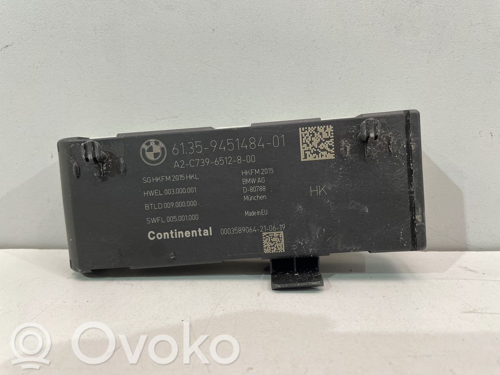 BMW 5 G30 G31 G38 Tailgate/trunk control unit/module 