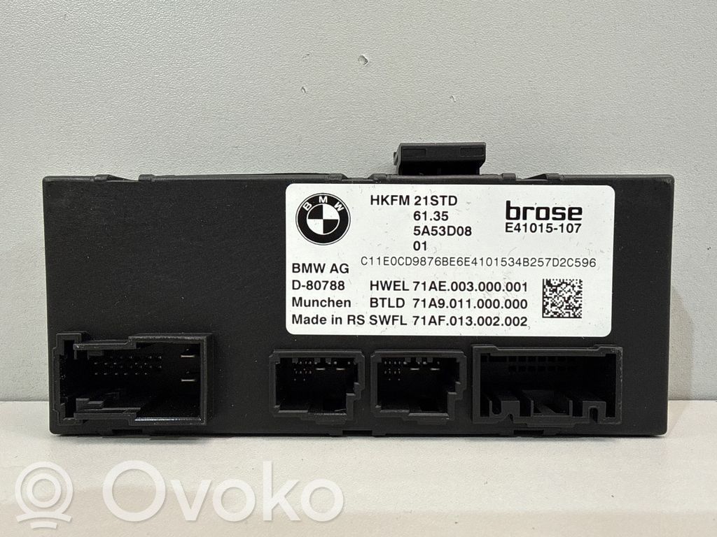BMW X1 U11 Tailgate/trunk control unit/module 