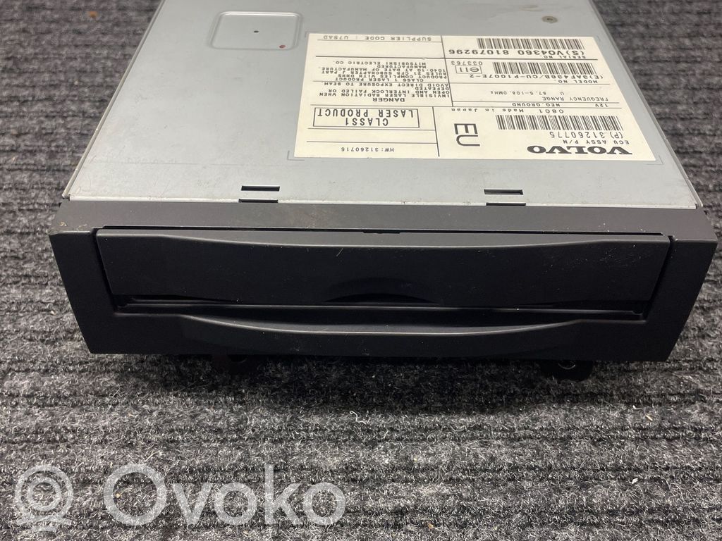 Navigation unit CD/DVD player   31260775,0801