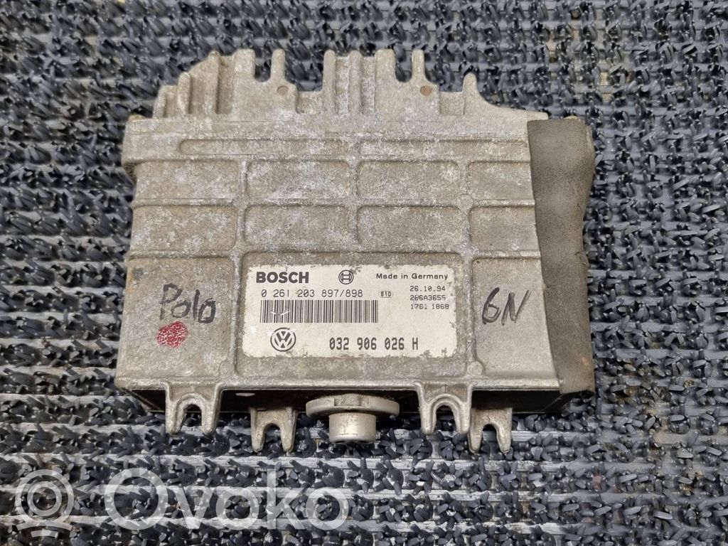 Volkswagen Polo III 6N 6N2 6NF Centralina/modulo del motore 