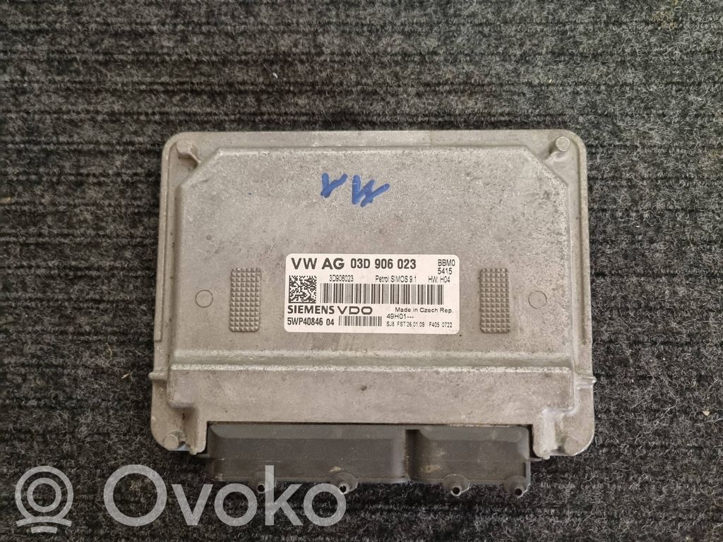 Engine control unit/module   03D906023,3D906023,5WP4084604