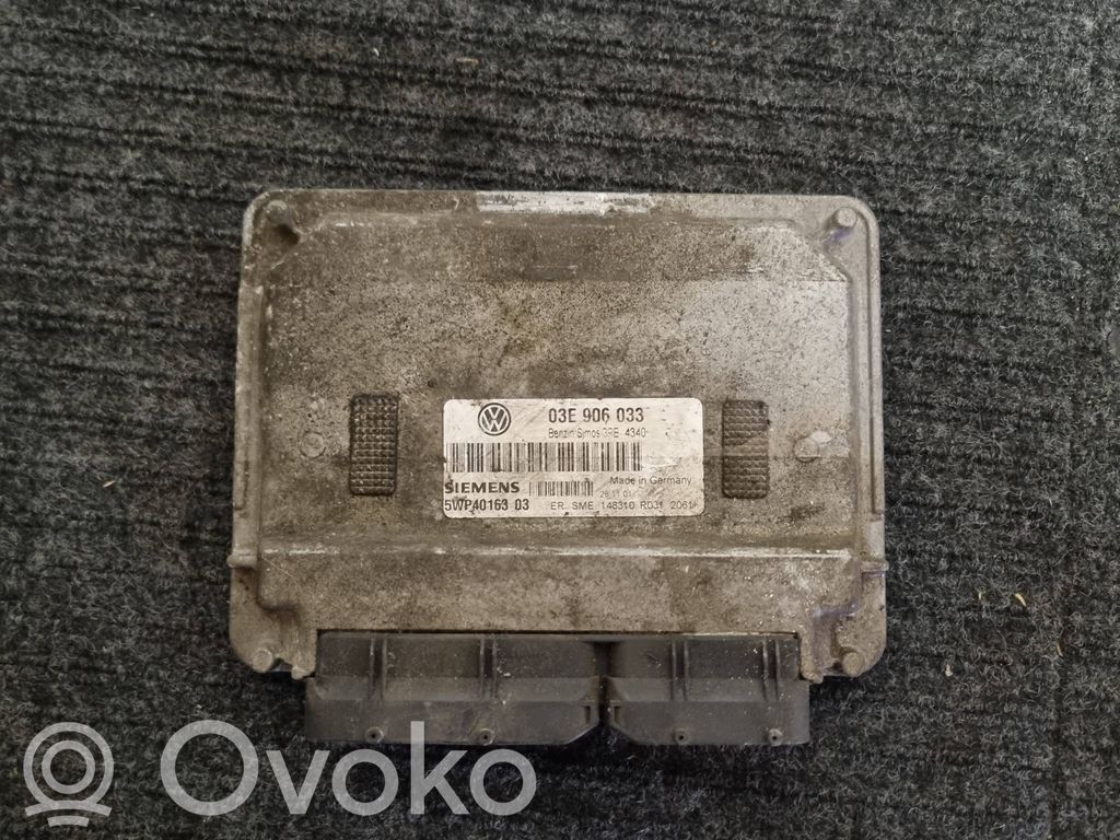 Engine control unit/module   03E906033,3PE4340