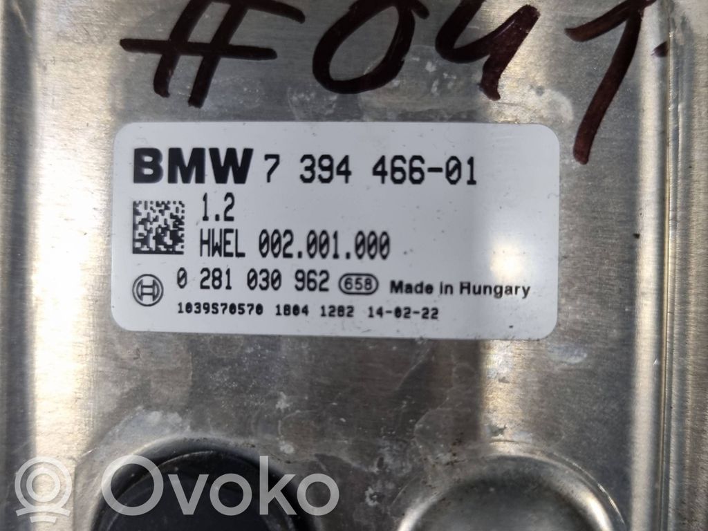 BMW 5 F10 F11 Inne komputery / moduły / sterowniki 