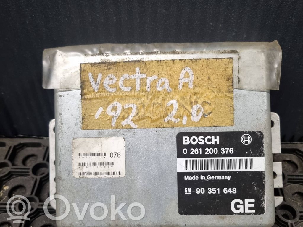 Opel Vectra A Engine control unit/module 