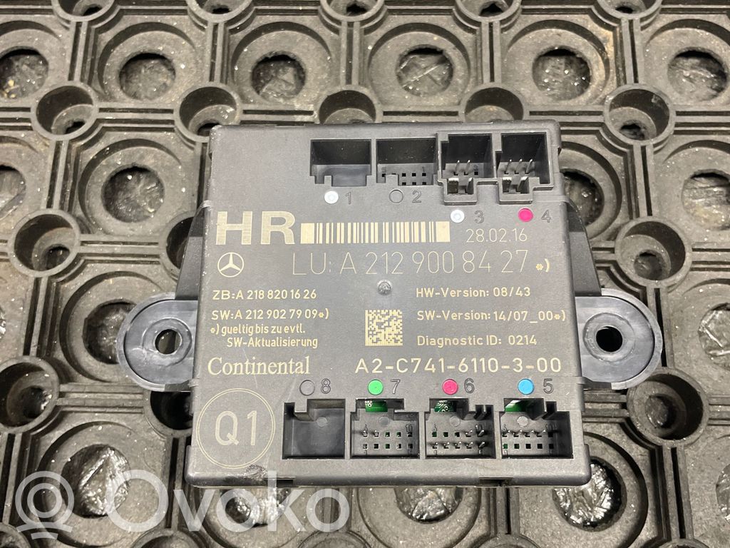 Mercedes-Benz E W212 Door control unit/module 