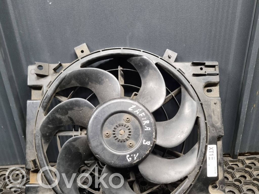 Opel Zafira B Elektrisks radiatoru ventilators 