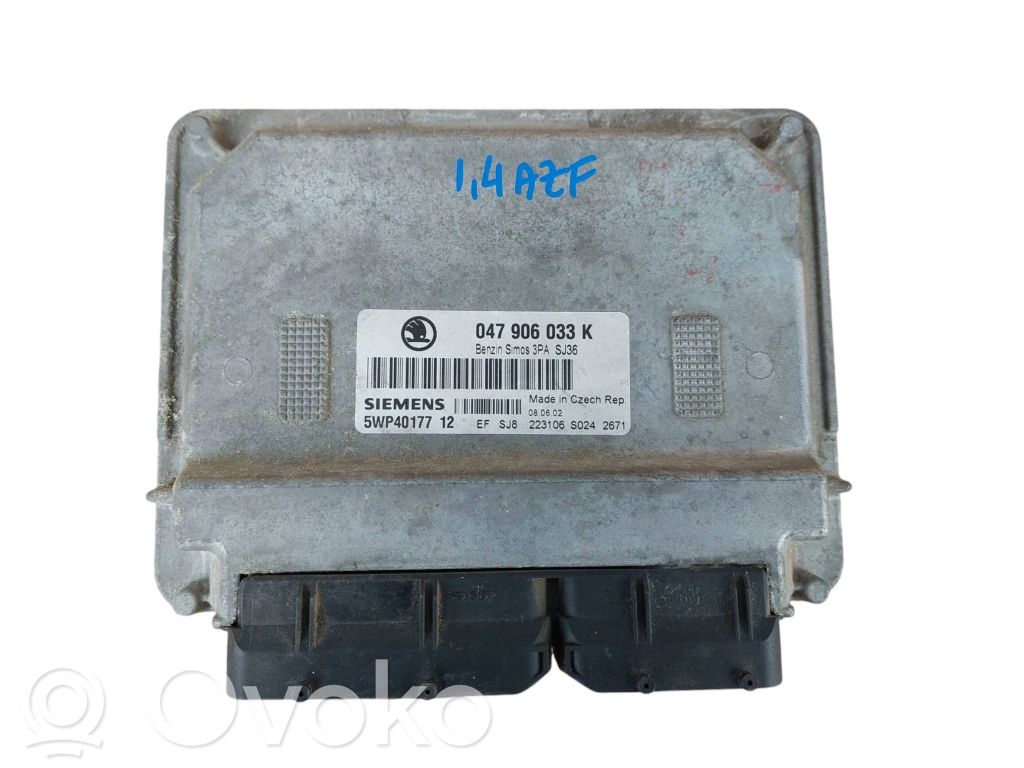 Engine control unit/module ECU   047906033K,5WP4017712