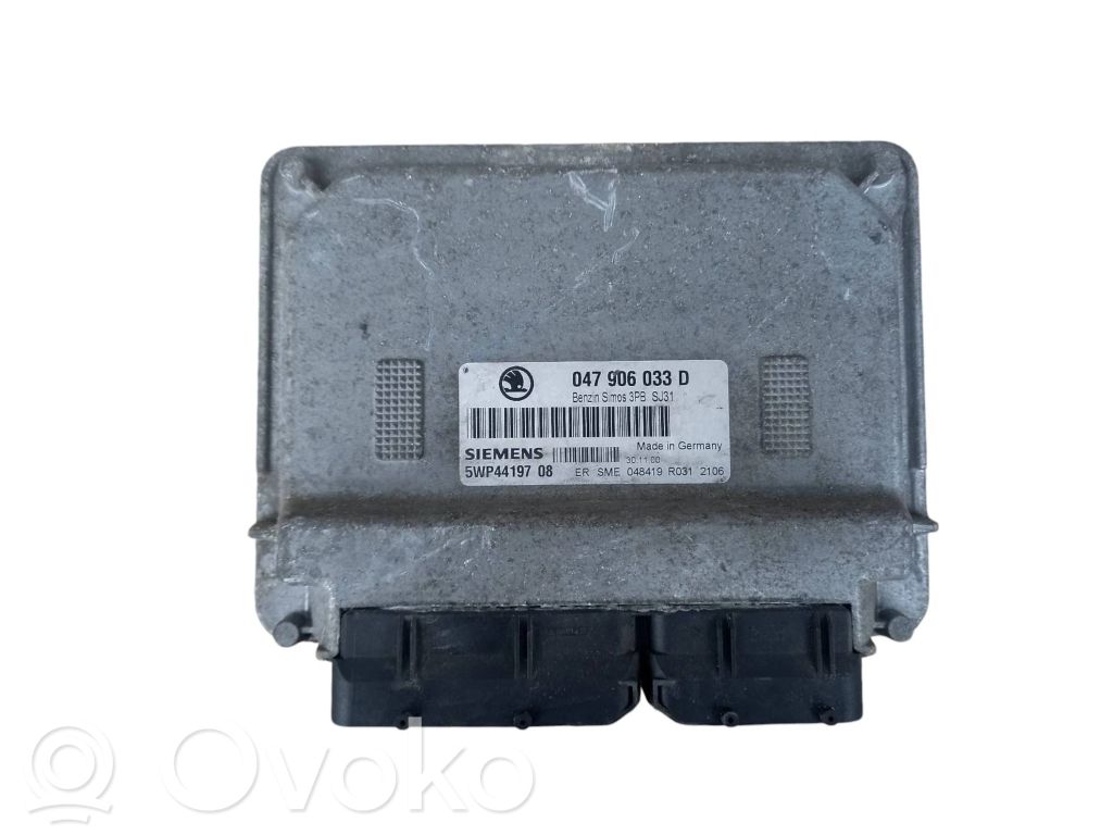 Engine control unit/module ECU   047906033D,5WP4419708