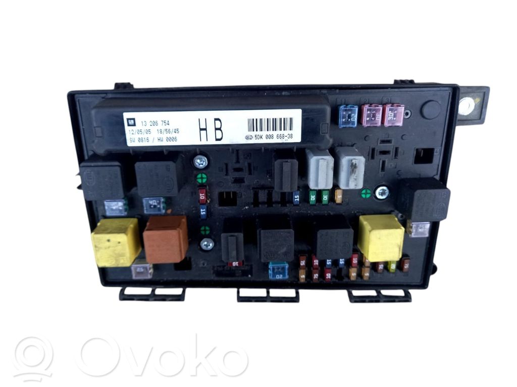 Módulo de fusible   13206754,5DK00866952
