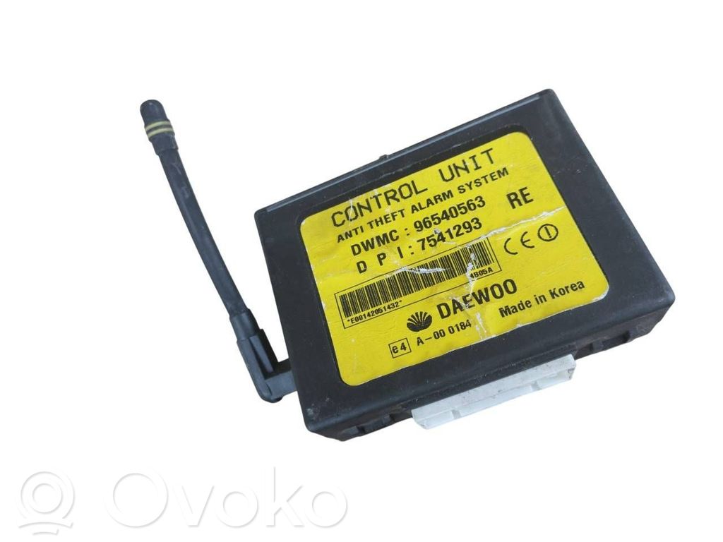 Chevrolet Aveo Other control units/modules 