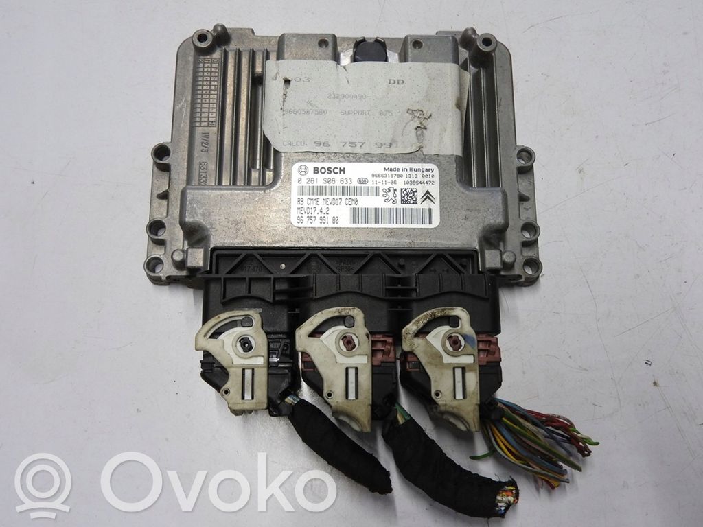 Engine control unit/module ECU   9675799180,0261S06633,20EA22